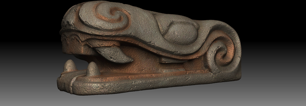Aztek Dragon Head